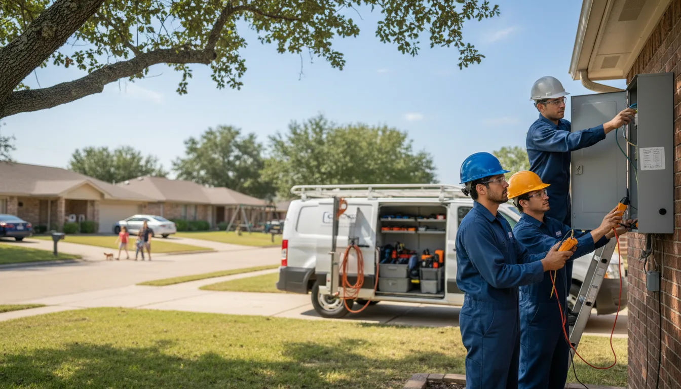 Certified electrician providing emergency electrical services in Central Point, OR